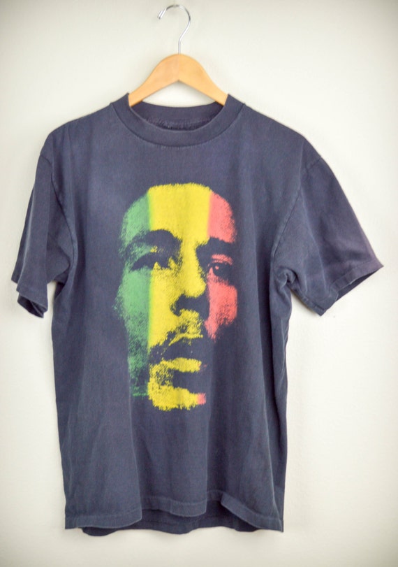 Bob Marley T-shirt Vintage Medium Large Reggae Oversized