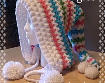 Child's Pom Pom Hood * Super Soft * ON SALE