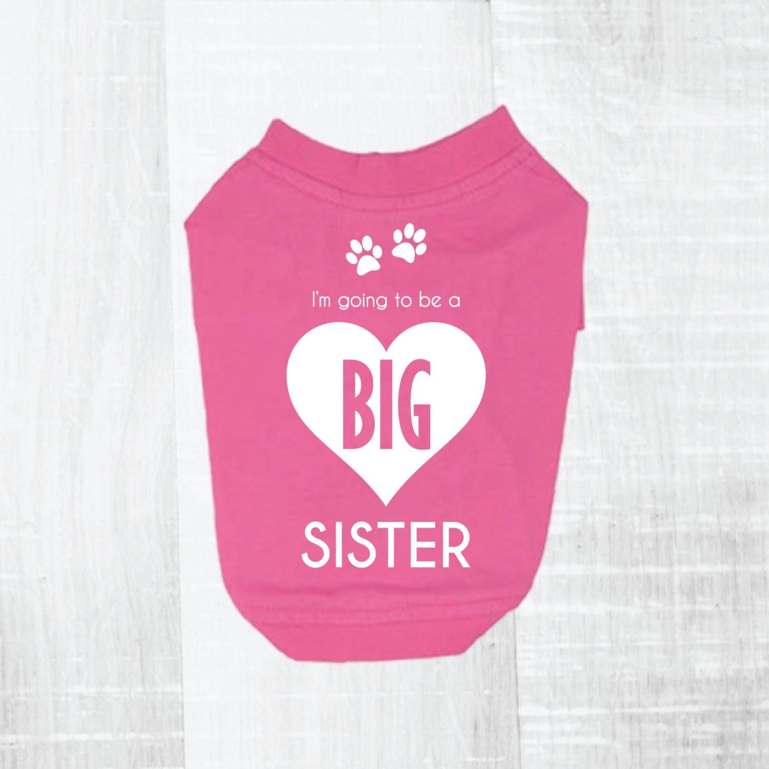 im going to be a big sister dog shirt