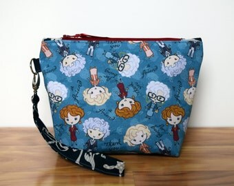 Thank you for being a Friend~ Inspired Golden Girls Wristlet Clutch Purse~