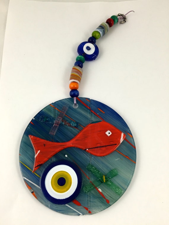 Glass Evil Eye Home Decor Fish and Evil Eye Home by ...