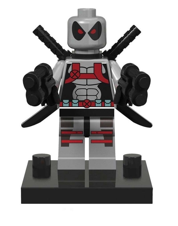 yellow deadpool lego