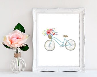 Bike Wall Art bicycle nursery | etsy Bike Wall Art bicycle nursery | etsy