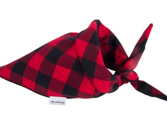 Dog Bandana, Buffalo Plaid Dog, Plaid Dog Bandana, Personalized Dog Bandana, Dog Collar, Dog Collars, Dog Scarf, Dog Bandanas, Dog Clothes