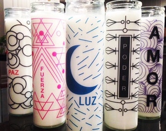 Chiquita Brujita x Brooklyn Brujeria Power Prayer Candles: La Nueva Novena (Magic Tarot Bruja Vela Gifts)