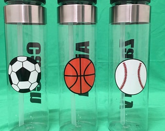Personalized water bottles, Custom water bottles, BPA free water bottles, Party favors, party favor water bottles, sport water bottles