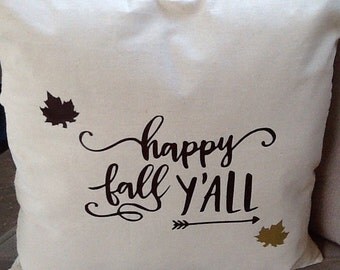 Pillow covers, Canvas pillows, Fall pillow, Fall pillow covers, canvas pillow covers