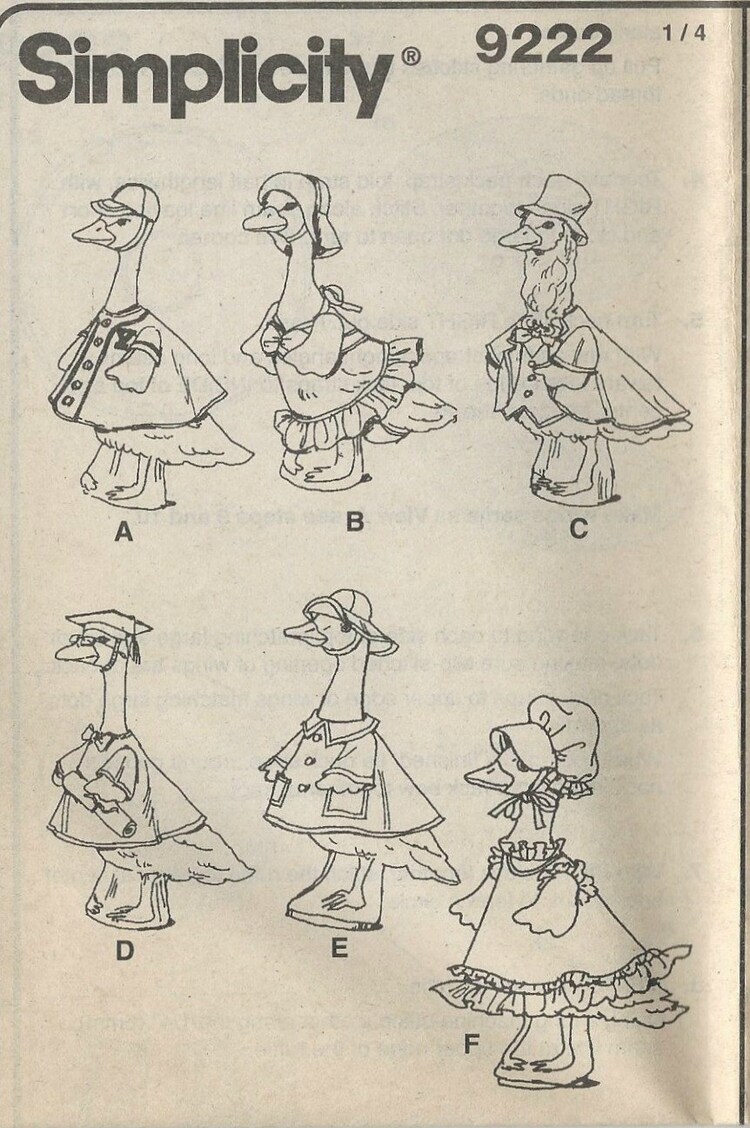 Sewing Pattern LAWN GEESE CLOTHING Fits by SewingPatternsArleen