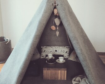 woolen kids teepee from bubble shelter - SPECIAL OFFER-play tent-teepee for kids-teepee tent-kid teepee-teepee kids-childrens teepee