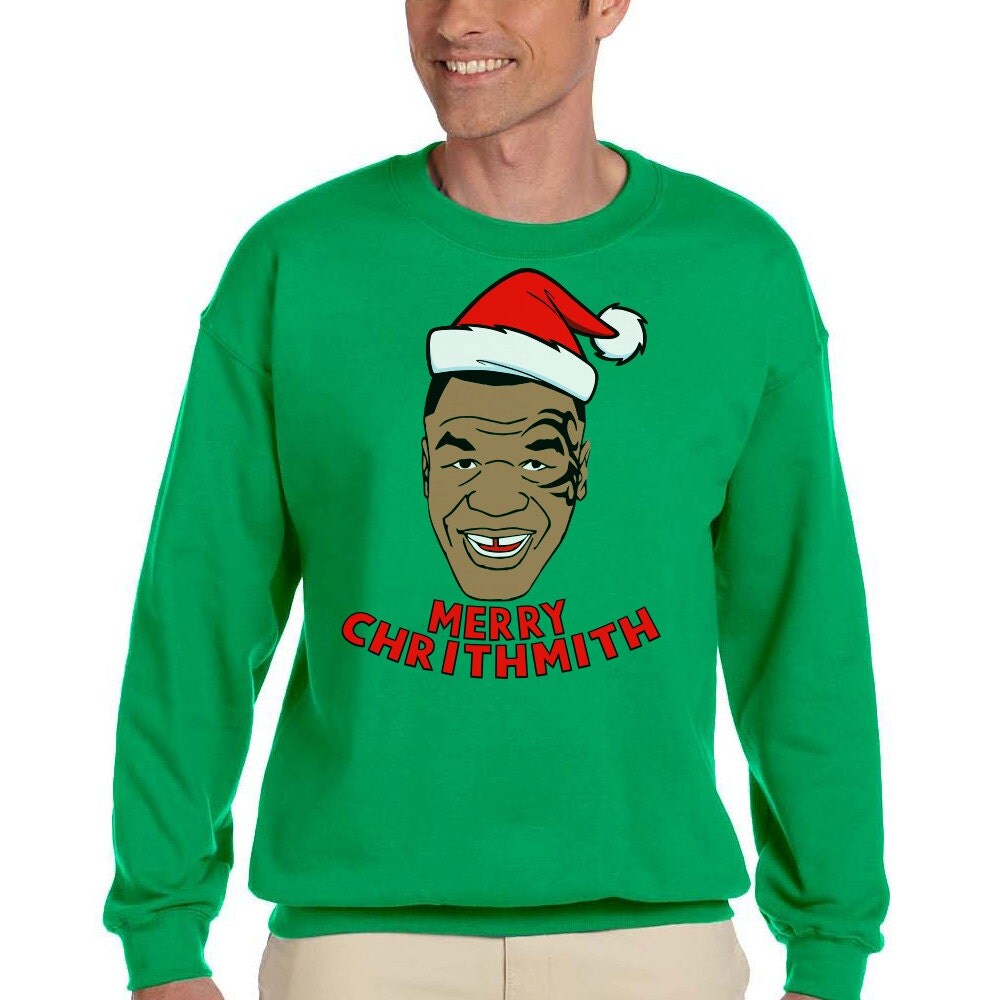 ugly christmas sweater tyson