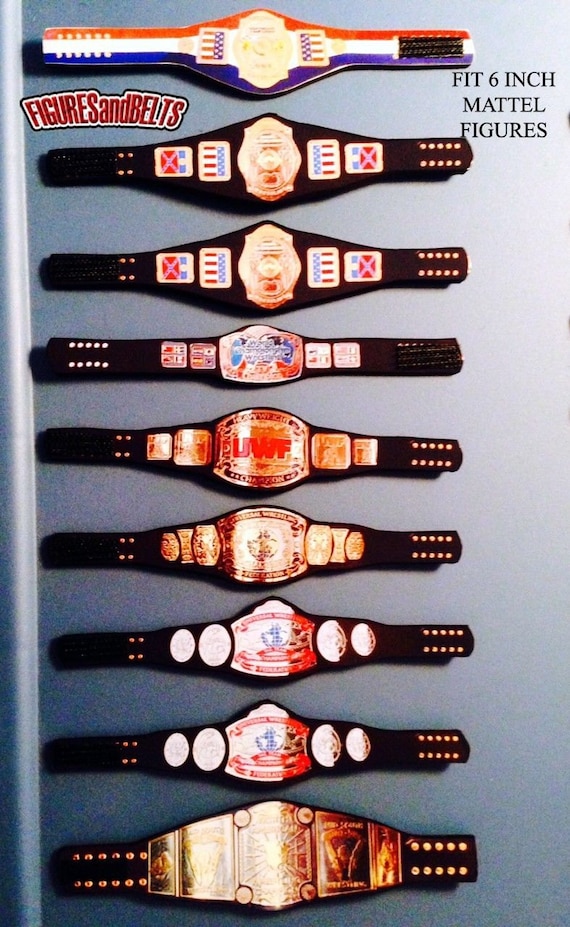 Georgia National & UWF Custom Title Belts Set by FiguresandBelts