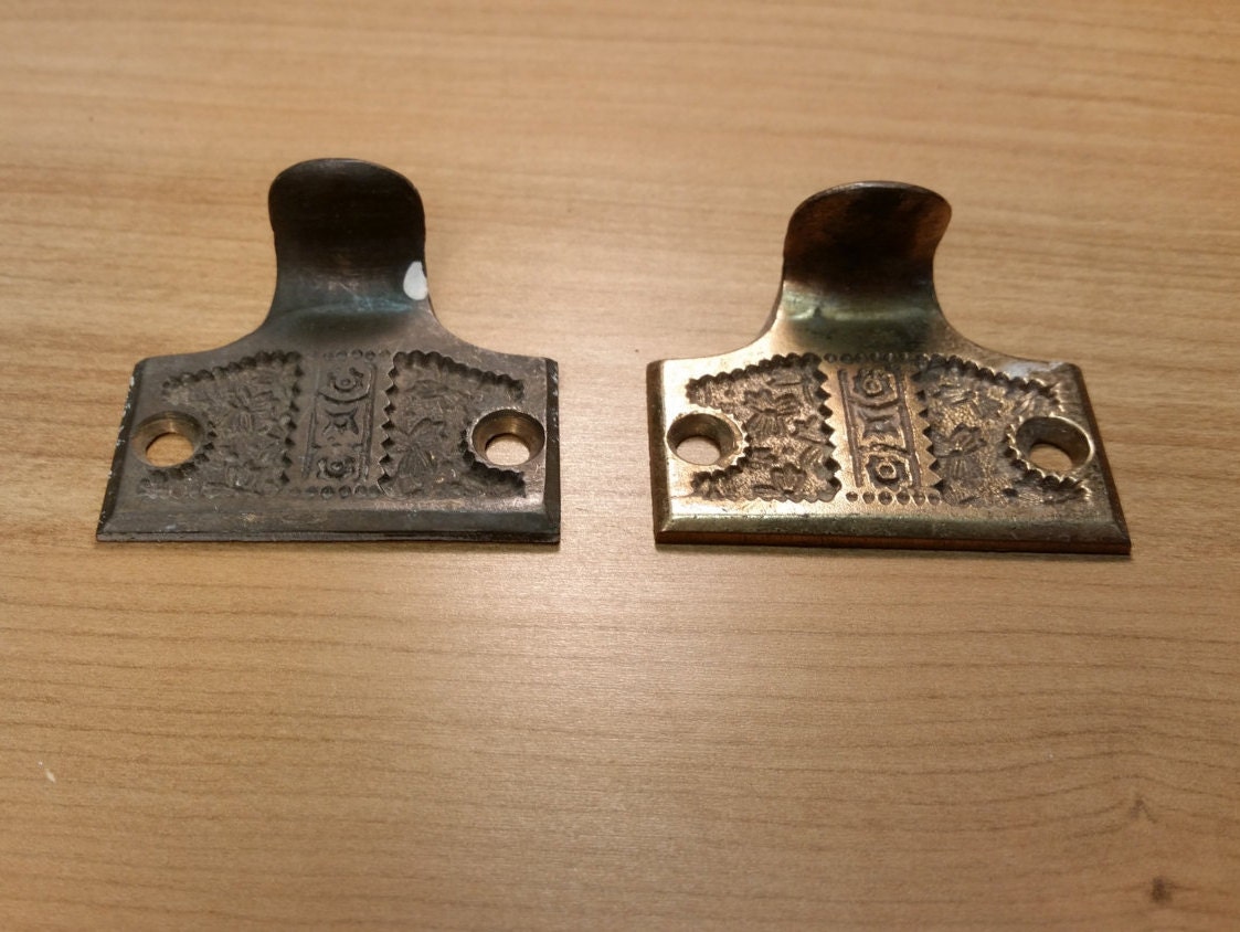 brass finger pulls