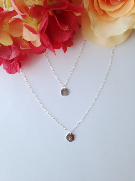 Set of 2 All 925 Sterling Silver Layered Necklaces