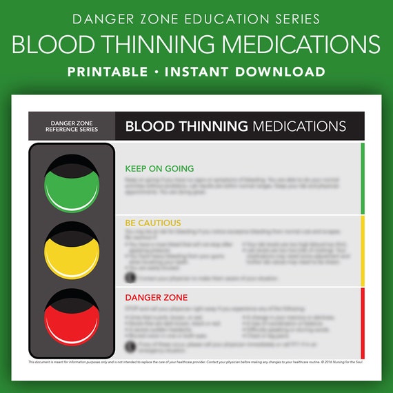 Medicines For Blood Thinners