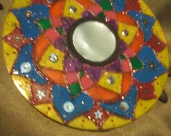 Mandalas porte bougie
