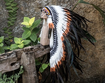 Native American Headdress / Indian Headdress / War Bonnet / Indian Costume / Native American Costume
