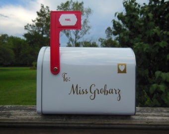 Teacher Mailbox; Classroom Mailbox; Personalized Classroom Decor; Personal Mailbox