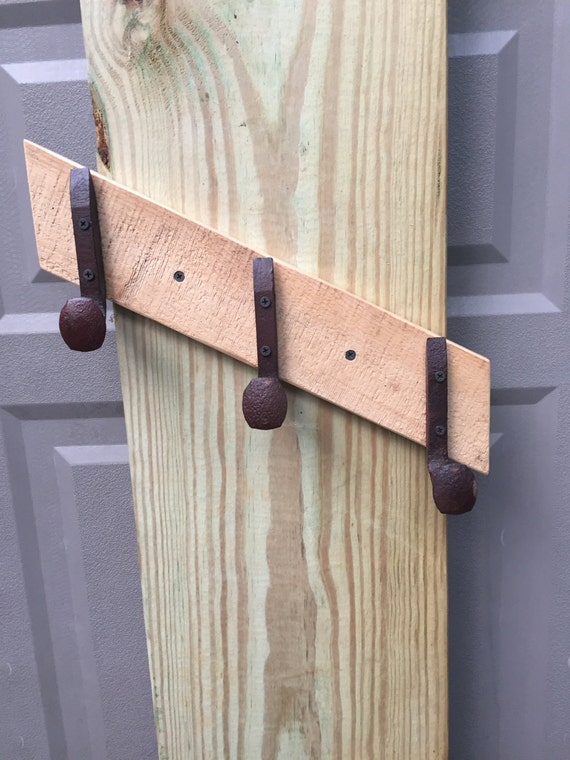 Rustic Coat Hanger Wall Coat Rack Wall Coat Hanger Railroad