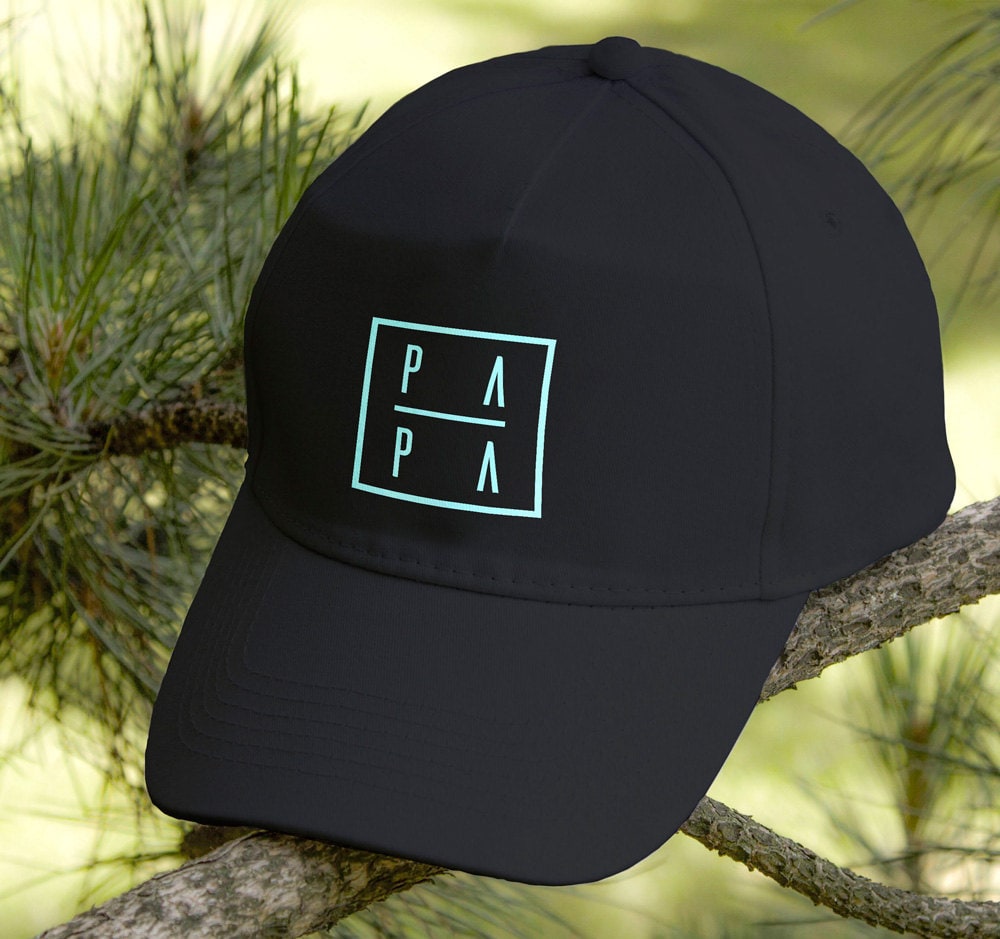 Papa Hat Cap For Dad Black Hat Cool Hats For Men Trending Hats
