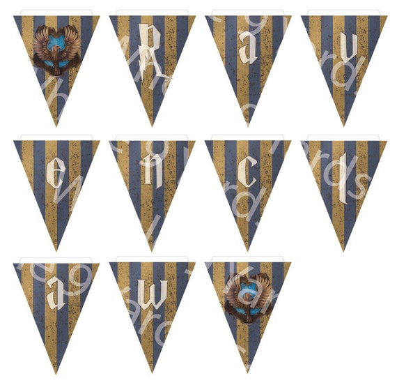 Items similar to Harry Potter Ravenclaw House Banner on Etsy