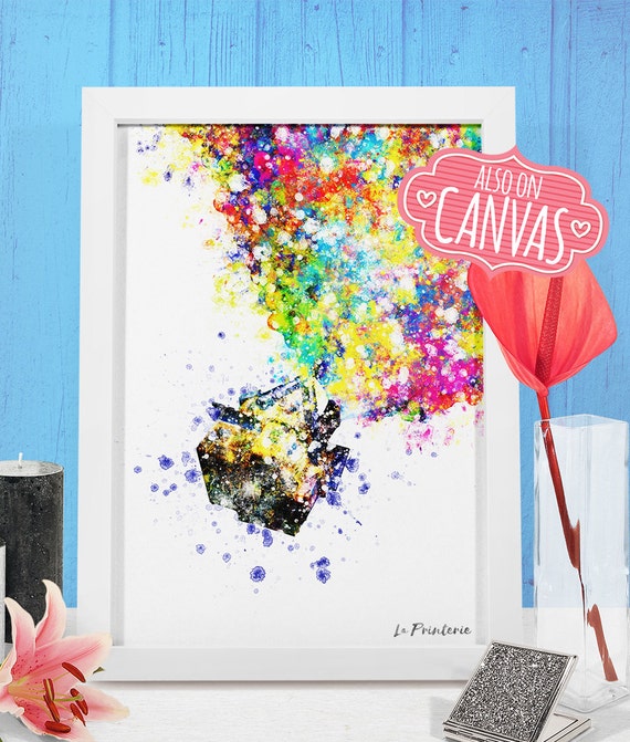 Up Pixar Wall Art Canvas Up House Art Prints Wall Decor Up