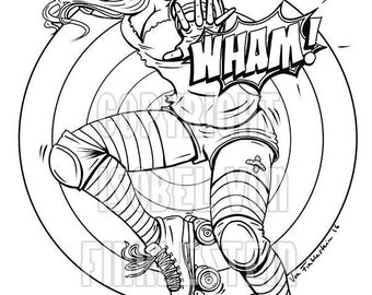 Rollerderby | Etsy