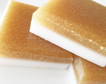 Soap, Coconut Macaroon Loofah Soap, Exfoliating Soap Bar, Luffa Soap, Loofah Soap, Scrub Soap, Coconut, Vanilla, Macaroon, Soap