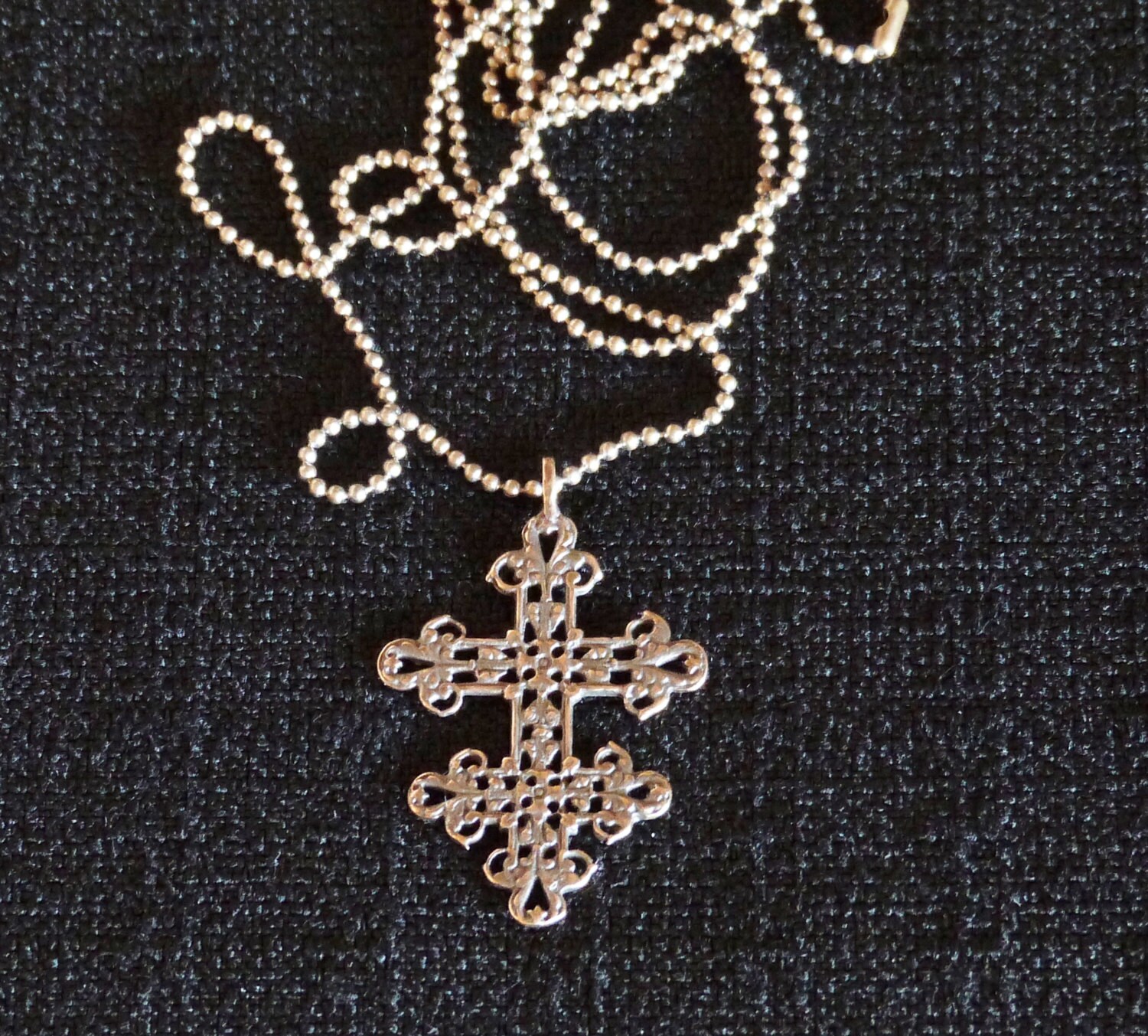 Cross of Lorraine Bronze pendant