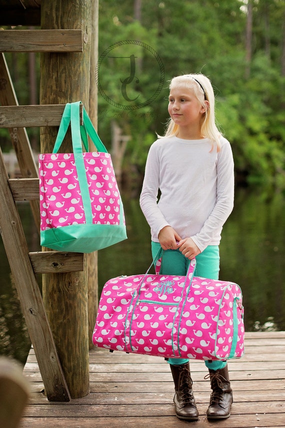 Monogrammed Duffle Bags For Girls