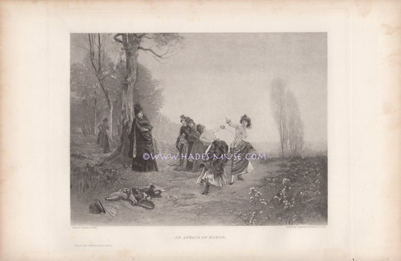Andromeda Chained To Rock-1891 Antique Vintage ART by 