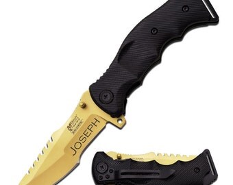 Brother gift, Brother-in-law gift, Graduation gift, Tactical Knife, Gifts for Him, Mens Personalized, Co-worker gift, Best Friend gift