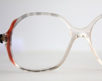 Vintage Smokey Gray and Cinnamon Eyeglasses Frames