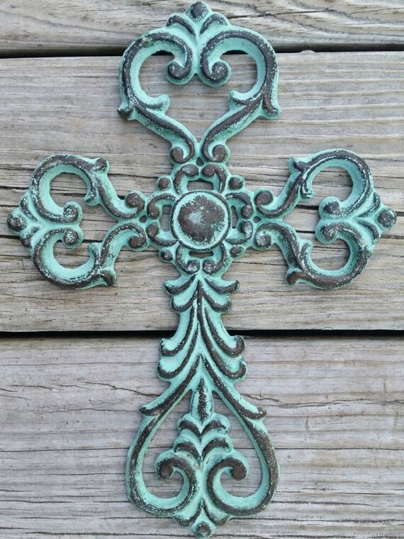 Cast Iron Cross Decorative Cross Religious Wall Decor