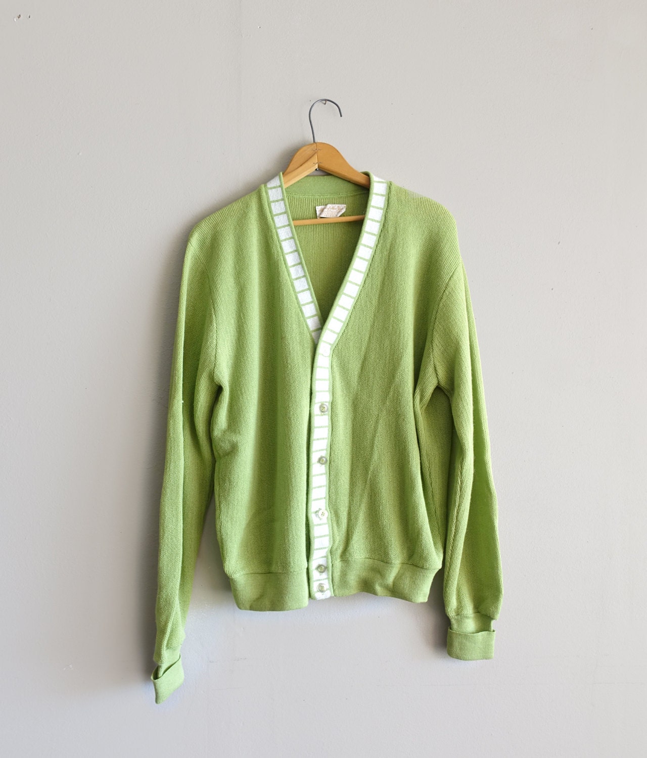 lime green sweater men