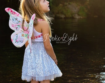 Wife-made Butterfly Wings Pattern, PDF Pattern & Tutorial, Children, Ages 2+, Sewing, Instant Download