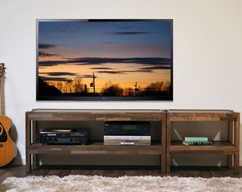 Rustic Reclaimed Wood TV Stand Rustic Reclaimed Wood TV Stand