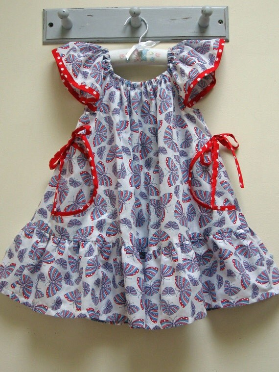 Butterfly Dress PDF Sewing Pattern girl's by FelicityPatterns