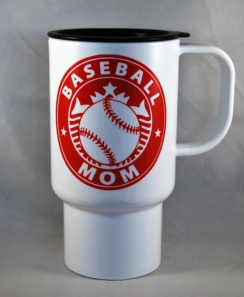 Baseball Mom Coffee Cup Custom Reusable Coffee Cup