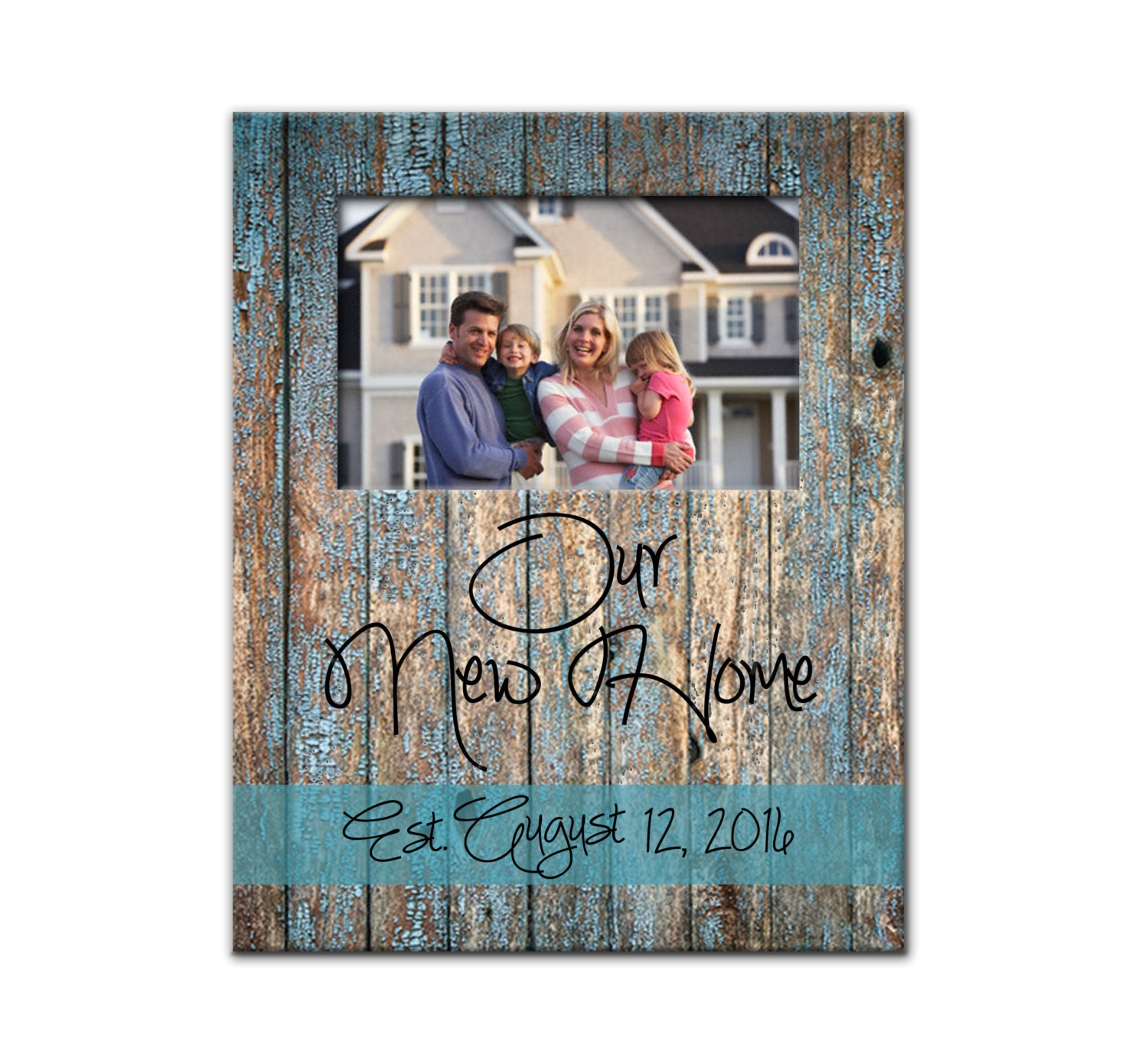 Housewarming Gift New Home Gift Our New Home Photo Frame
