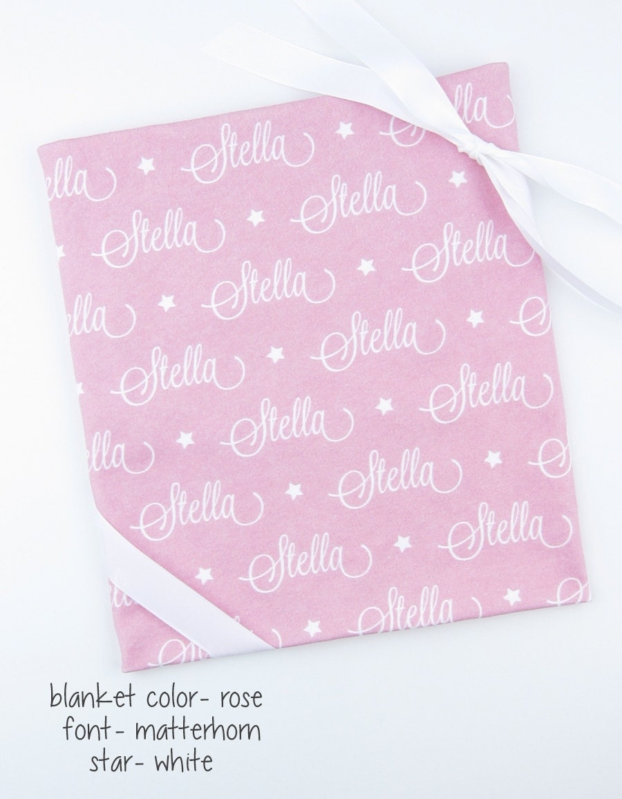 Download Baby Name Blanket // Baby Blankets Personalized Baby by ...