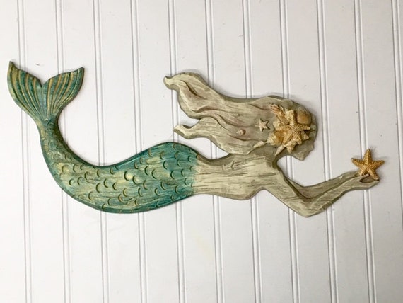 Mermaid/Mermaid Wall Decor/Beach Decor/Mermaid Wall