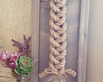 Cord of Three Strands Ceremony Braid Sign