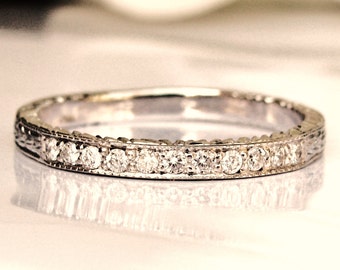 antique keepsake engagement wedding rings