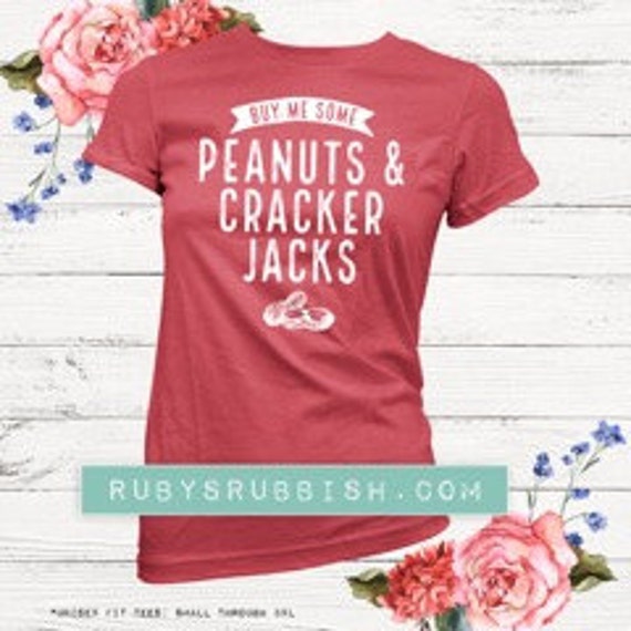 Peanuts & Cracker Jacks Tee Shirt By Ruby's by RubysRubbish