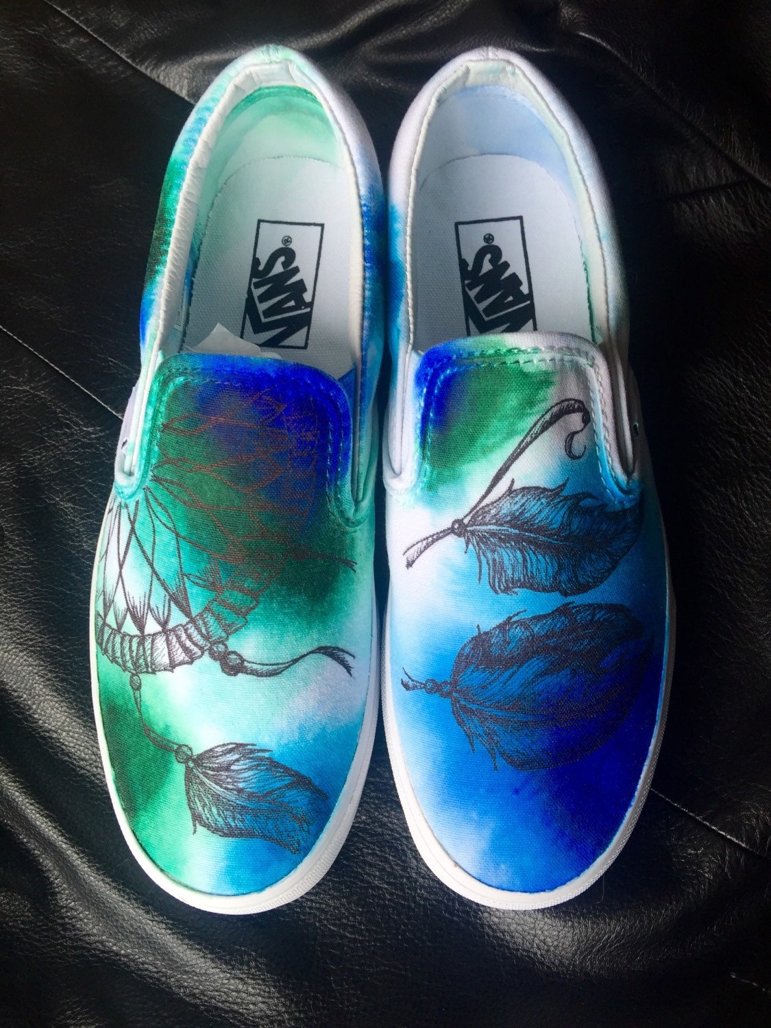 Watercolor Dreamcatcher Shoes
