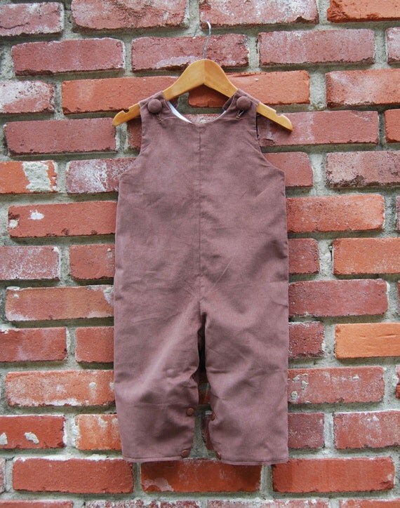 Jon Jon Lined Longall Corduroy Embroidery Blank Infant and