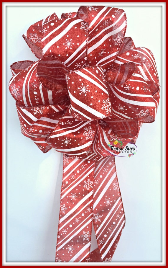 Christmas Bow Gift Package Bow Party Table by TootsieSuesWreaths