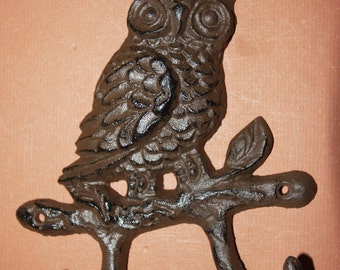 Metal Owl Wall Decor cast iron owls | etsy Metal Owl Wall Decor cast iron owls | etsy