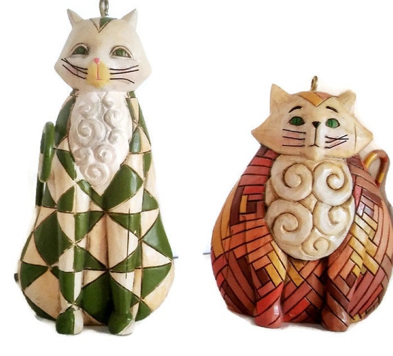 jim shore cat ornaments