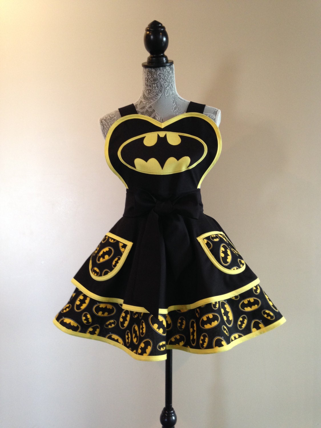 Batman Apron Retro Apron Superhero Costume Batman